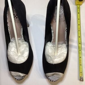 Vince Camuto Snake Accent Platform Women’s 5” Heels Size 8M New Old Stock